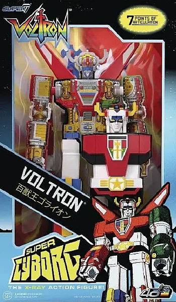 VOLTRON SUPER CYBORG X-RAY FULL COLOR ACTION FIGURE 30 CM